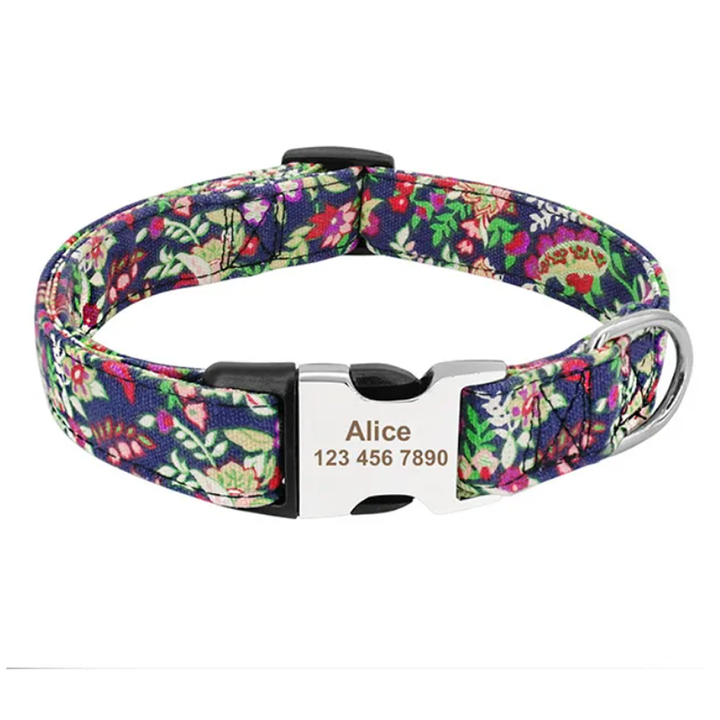 Personalized Engraved Dog Collar