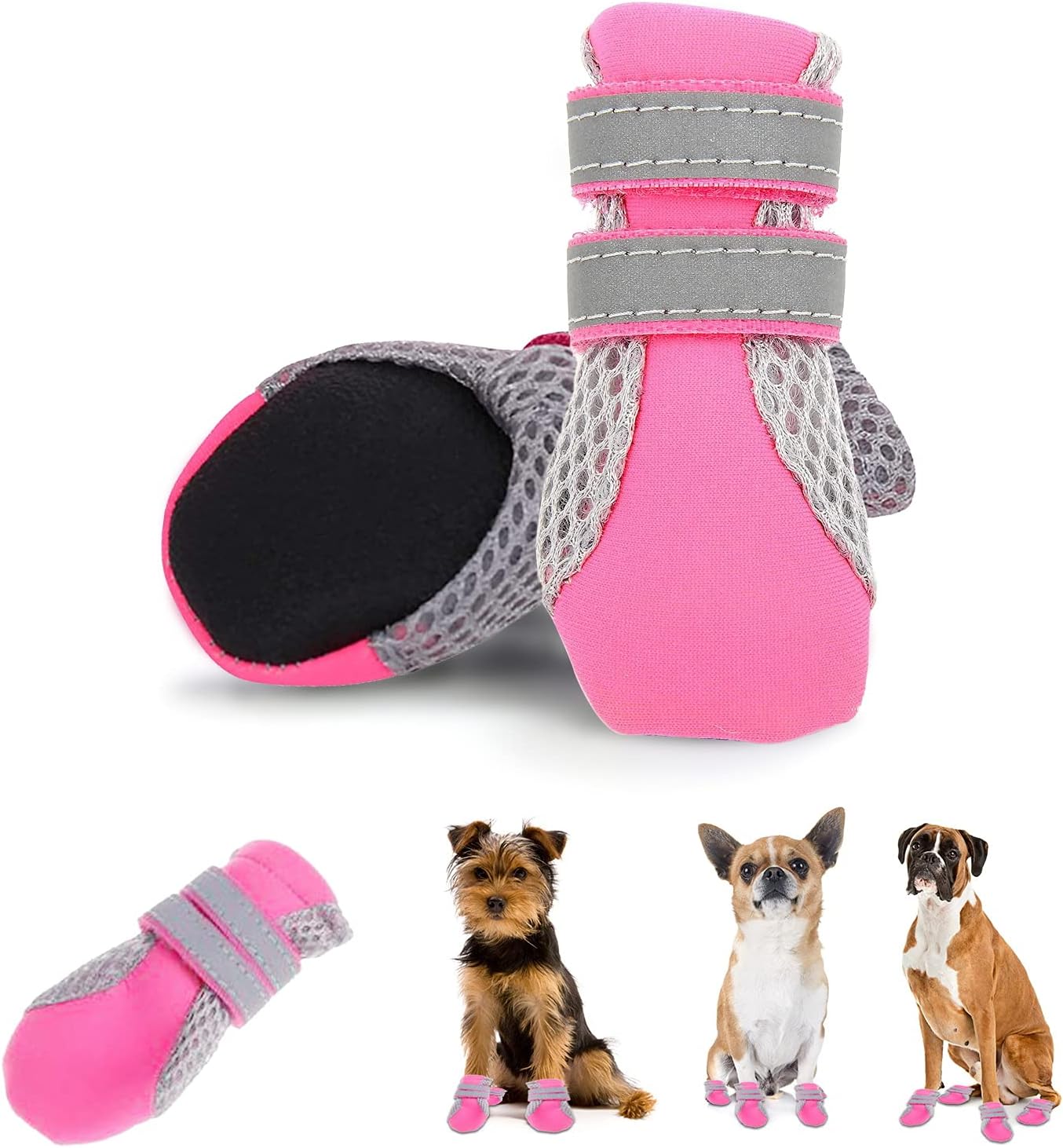 Comfy Fit Breathable Dog Boots