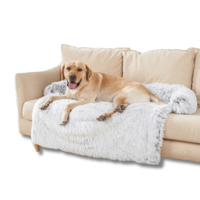 plush calming sofa protector