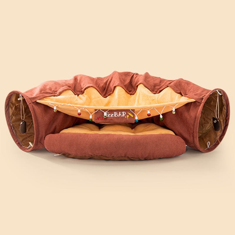 Plush Burrowing Cat Tunnel