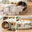 Plush Burrowing Cat Tunnel