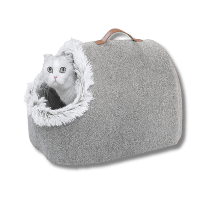 Plush Fur Lined Cat Cave