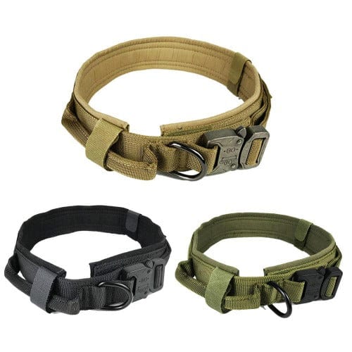 Durable Tactical Pull Collar - Buddies Pet Shop