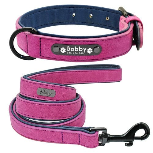 Stylish Custom Collar and Leash Set - Buddies Pet Shop