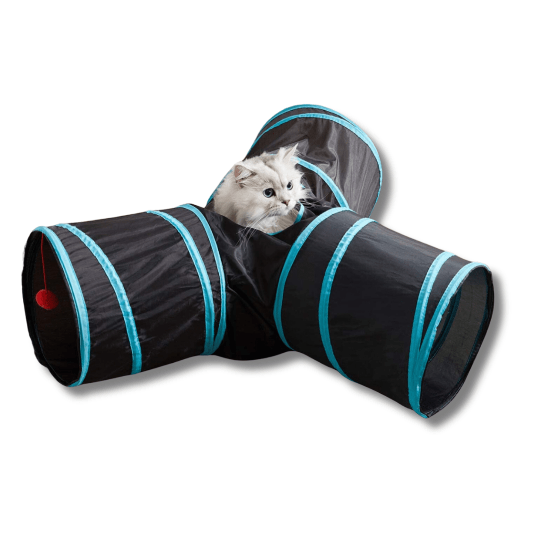 3-Way Collapsible Tunnel Cat Toy