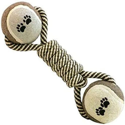 Ball and Rope Toy - Buddies Pet Shop