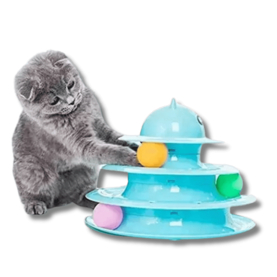 Interactive Tower Cat Toy