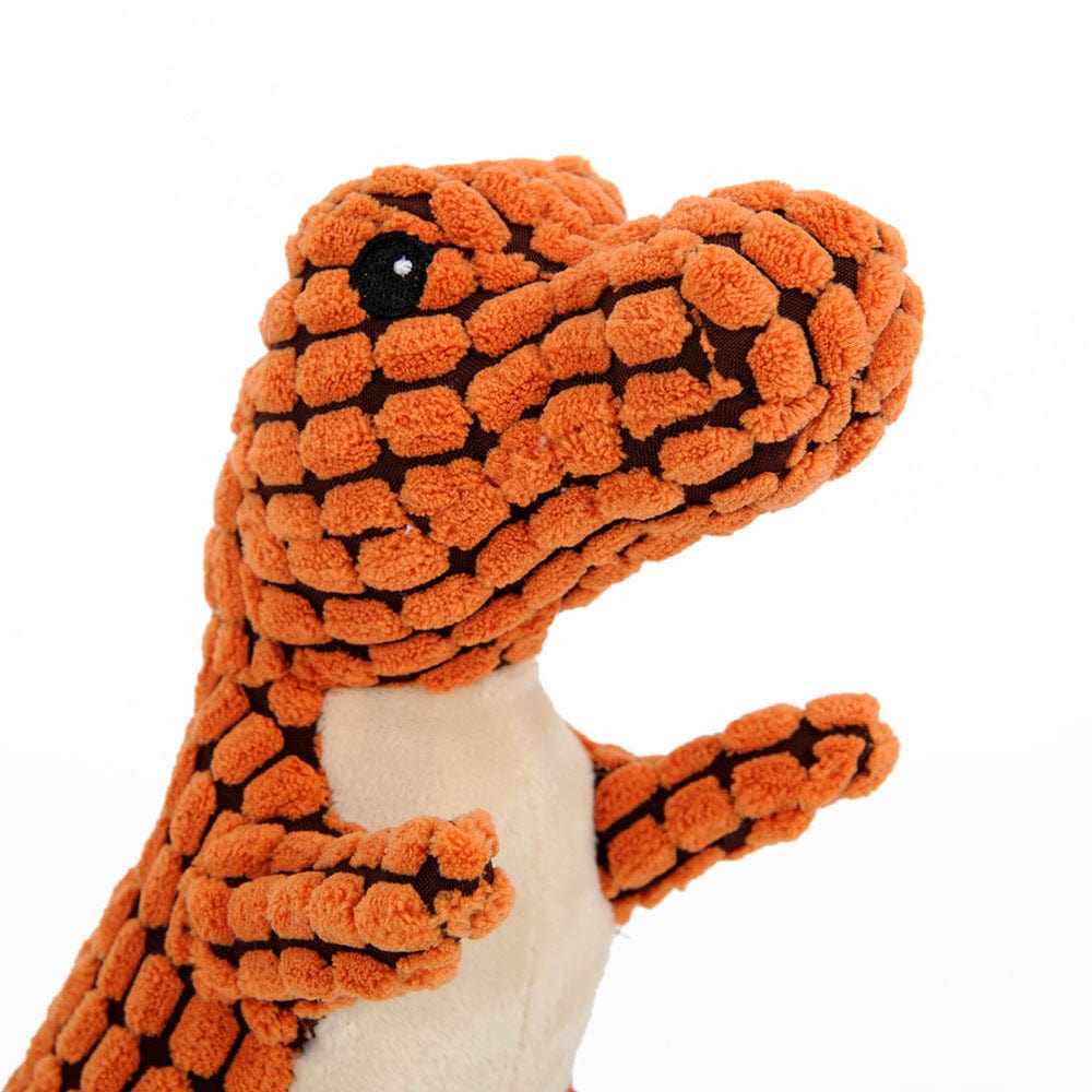 Plush Dino Dog Toy