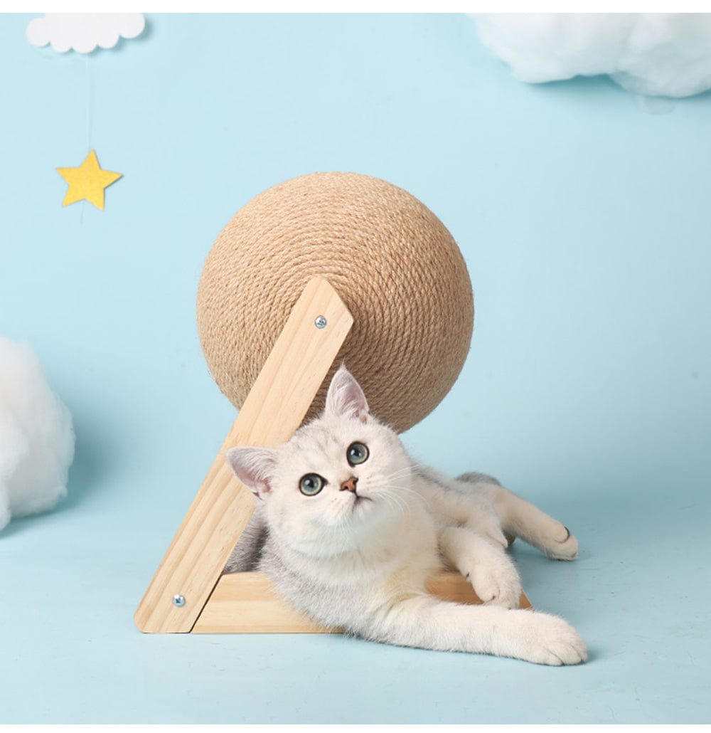 Rolling Cat Scratching Toy