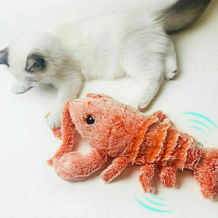 Jumping Lobster Plushie Toy